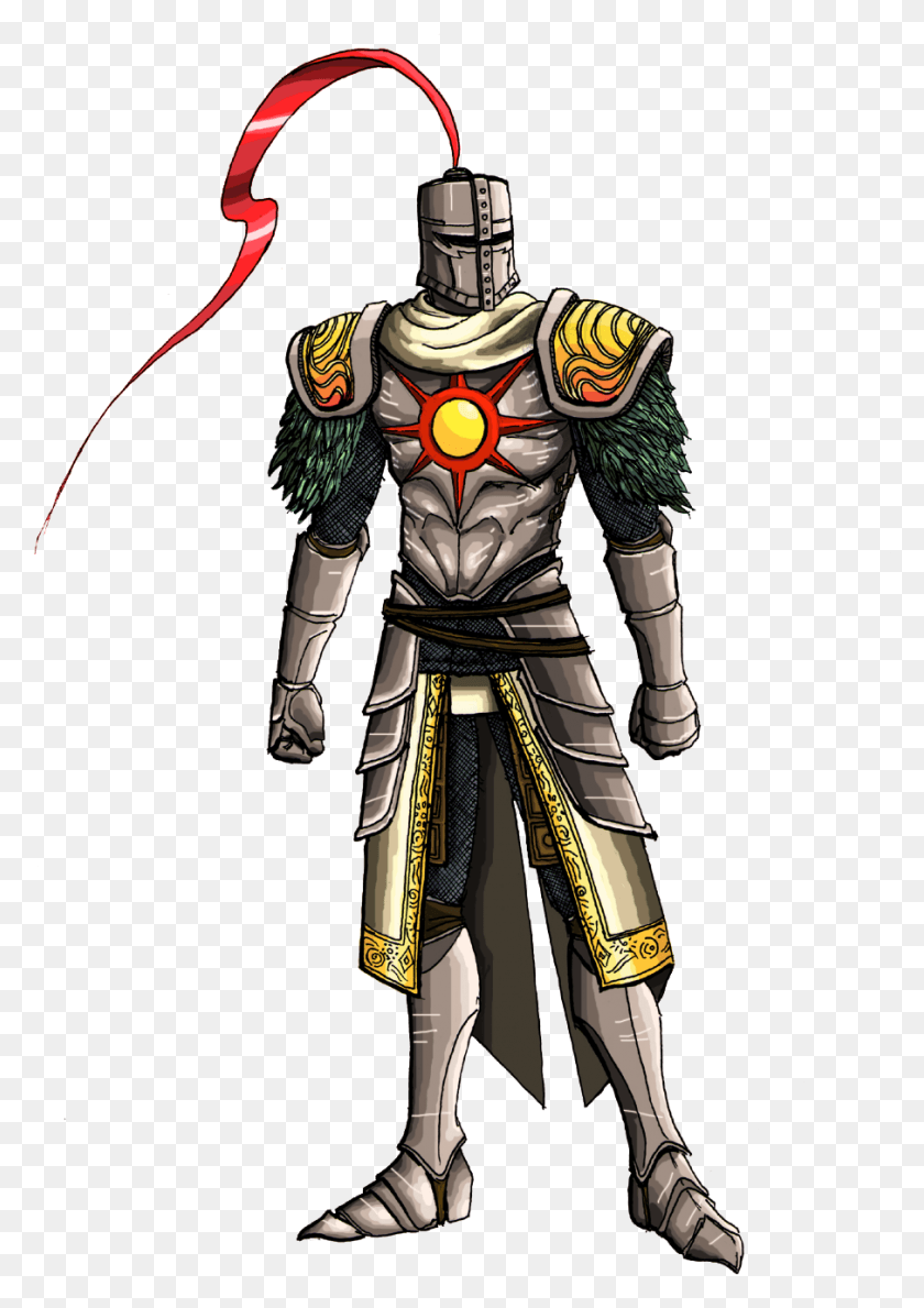 905x1310 Dark Souls Solaire Pic, Person, Human, Knight HD PNG Download