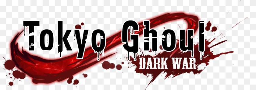 2833x1006 Dark War Logo Tokyo Ghoul Dark War Characters, Art, Graphics, Dynamite, Weapon Sticker PNG