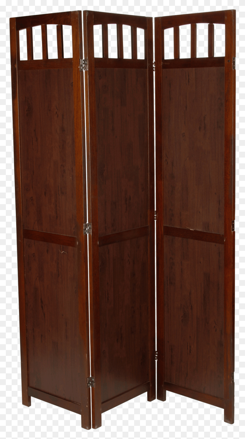 818x1516 Dark Wood Room Divider, Door, Furniture, Folding Door Descargar Hd Png