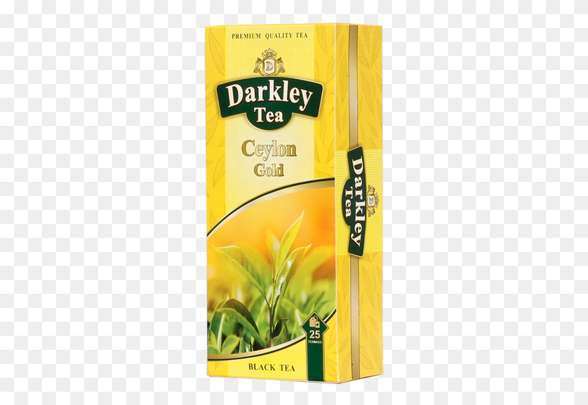258x519 Darkley Tea Ceylon Gold 25X2G Чайные Пакетики Высококачественная Косметика, Растение, Текст, Этикетка, Hd Png Скачать