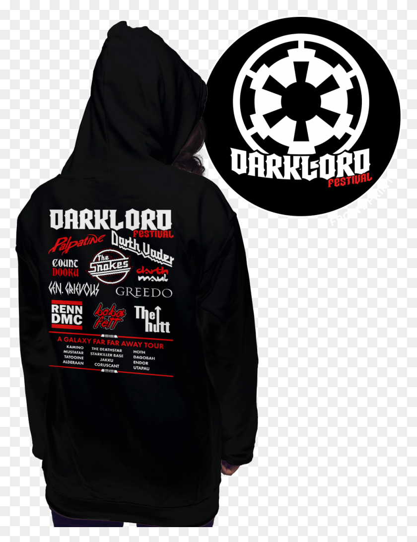 981x1298 Darklord Festival Hoodie, Clothing, Apparel, Sweatshirt HD PNG Download