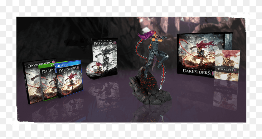 1114x554 Darksiders 3 Collector39s Edition, Monitor, Screen, Electronics HD PNG Download
