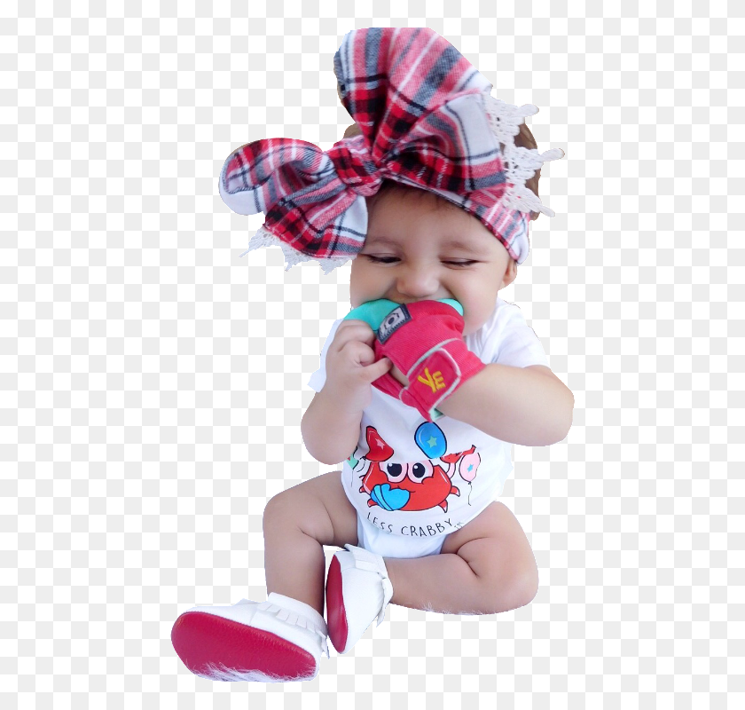 457x740 Darlyng Baby Silly Crab Romper And Yummy Mitt Darlyng Toddler, Bonnet, Hat, Clothing HD PNG Download