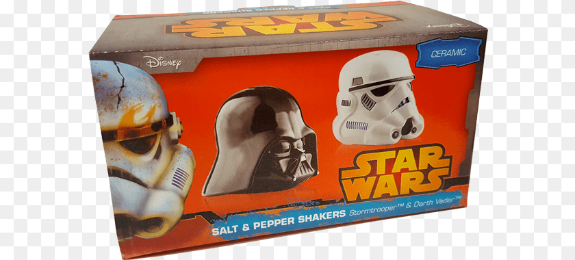 585x380 Darth Vader Amp Stormtrooper Salt And Pepper Shakers, Helmet, Person, Crash Helmet PNG