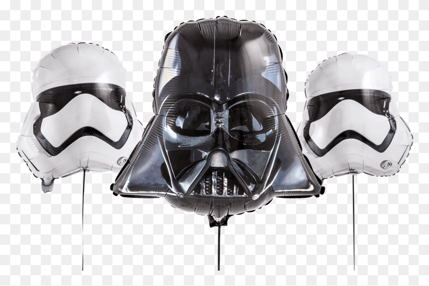 1306x840 Darth Vader And Storm Trooper Bunch Skull, Clothing, Apparel, Helmet HD PNG Download