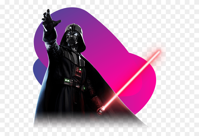 563x517 Darth Vader Darth Vader Pink, Light, Helmet, Clothing HD PNG Download