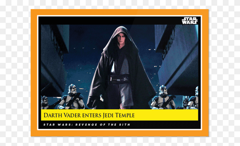 628x451 Descargar Png Darth Vader Entra En El Templo Jedi Star Wars Anakin Order, Ropa, Persona Hd Png