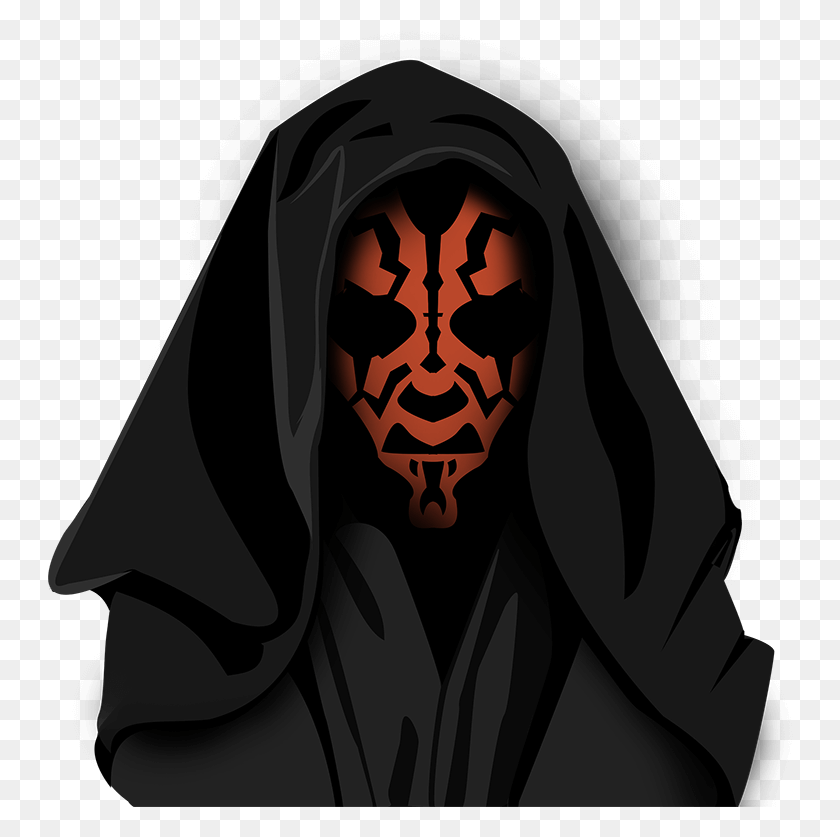 746x777 Darthmaul Illustration, Face, Clothing, Apparel HD PNG Download