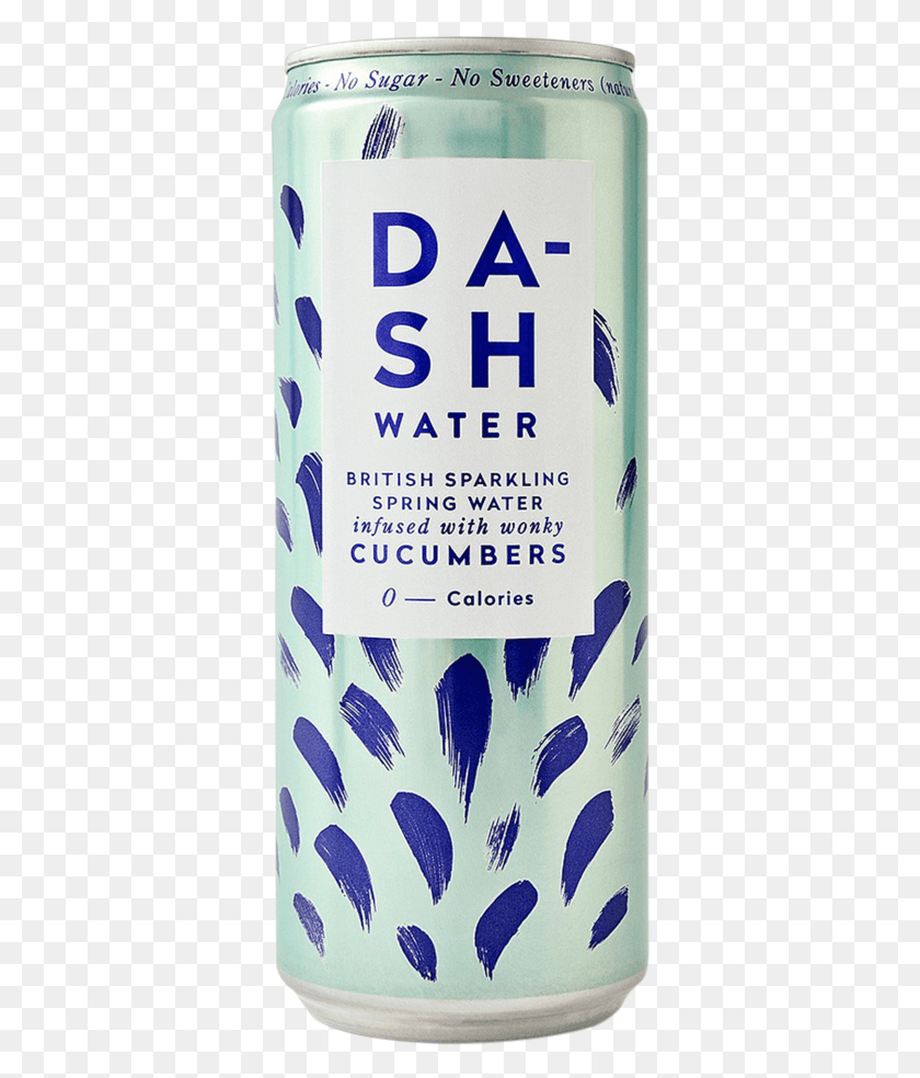 351x924 Dash Water Cucumbers 330ml Dash Water, Tin, Aluminium, Bottle HD PNG Download