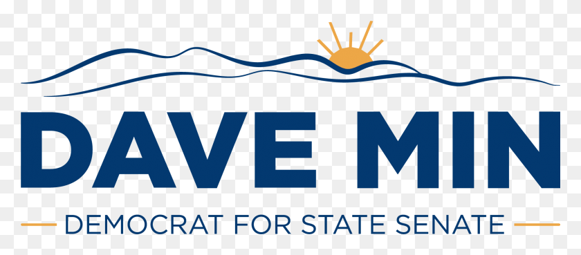 1835x727 Dave Min For State Senate Kantime Logo, First Aid, Text, Transportation HD PNG Download