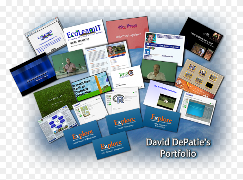 909x655 David Depatie Portfolio Brochure, Poster, Advertisement, Flyer HD PNG Download