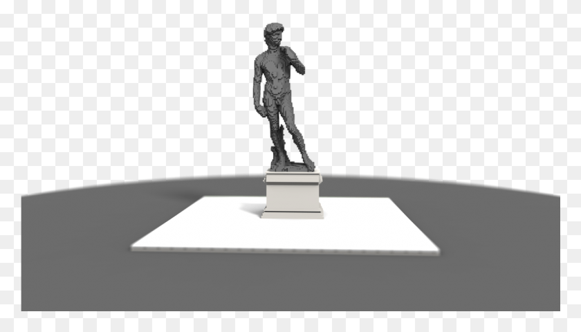 1201x648 Давид В Майнкрафт Статуя Давида Майнкрафт, Скульптура, Человек Hd Png Скачать