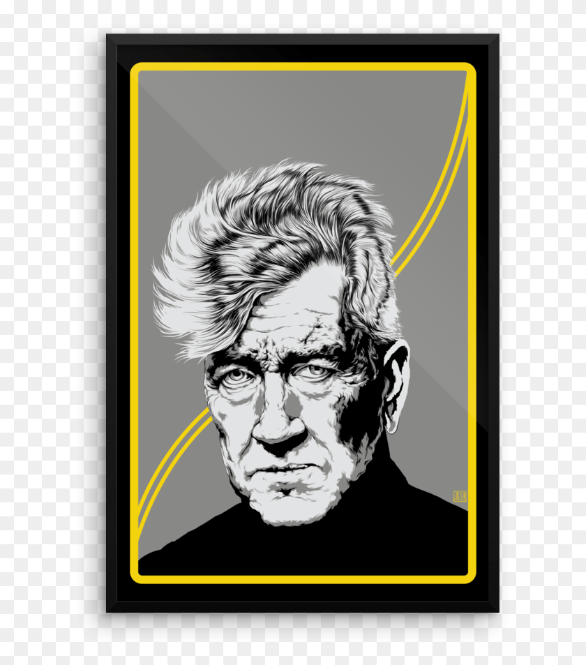 627x893 David Lynch Framed Poster Illustration, Advertisement, Person, Human HD PNG Download
