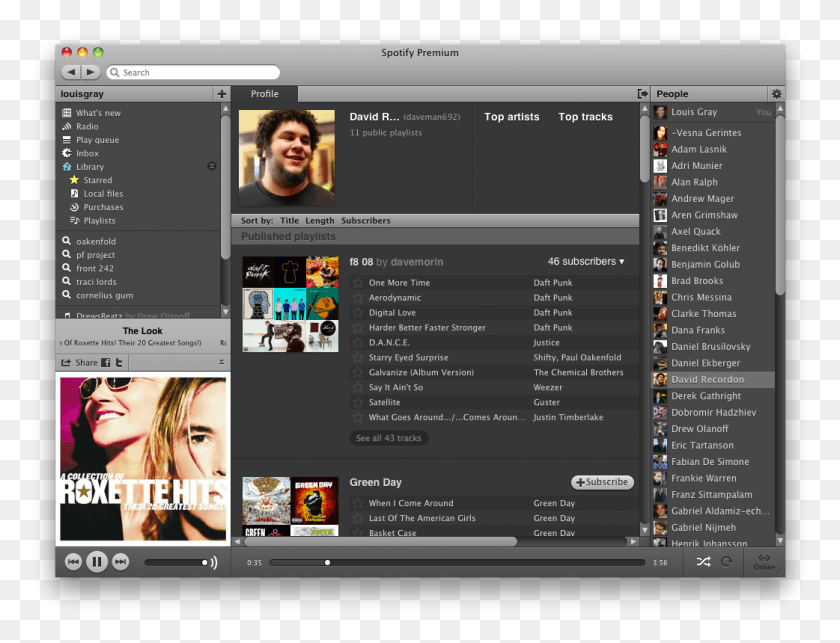 1042x780 David Recordon Loves The F8 Playlist On Spotify Multimedia Software, Person, Human, Sunglasses HD PNG Download