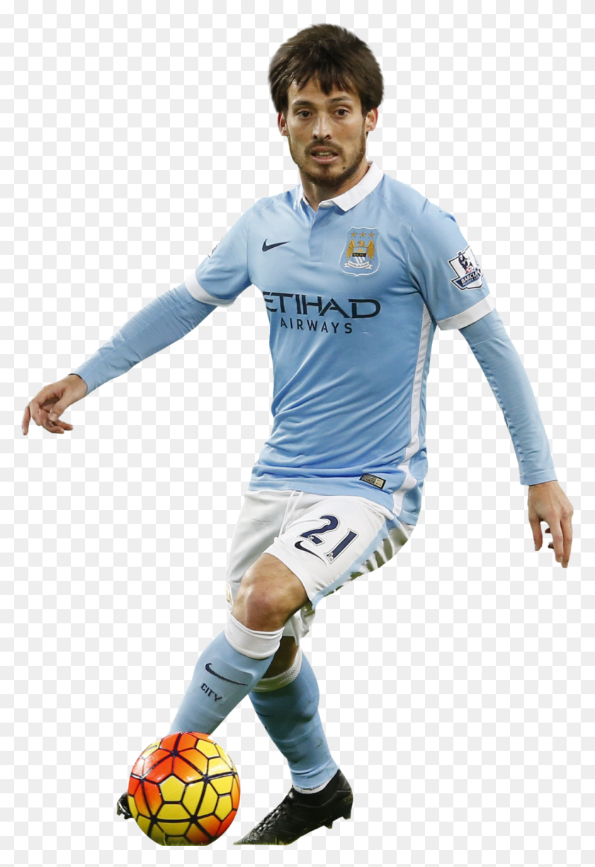 1072x1600 David Silva Render David Silva Manchester City, Person, Human, Soccer Ball HD PNG Download