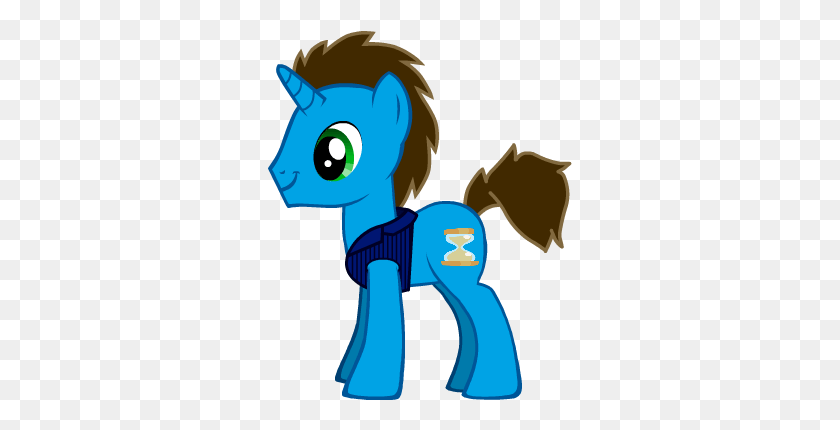305x370 Descargar Png / David Tennant Pony Fied Doctor Whooves Mylittlepony, Al Aire Libre, Ropa, Vestimenta Hd Png