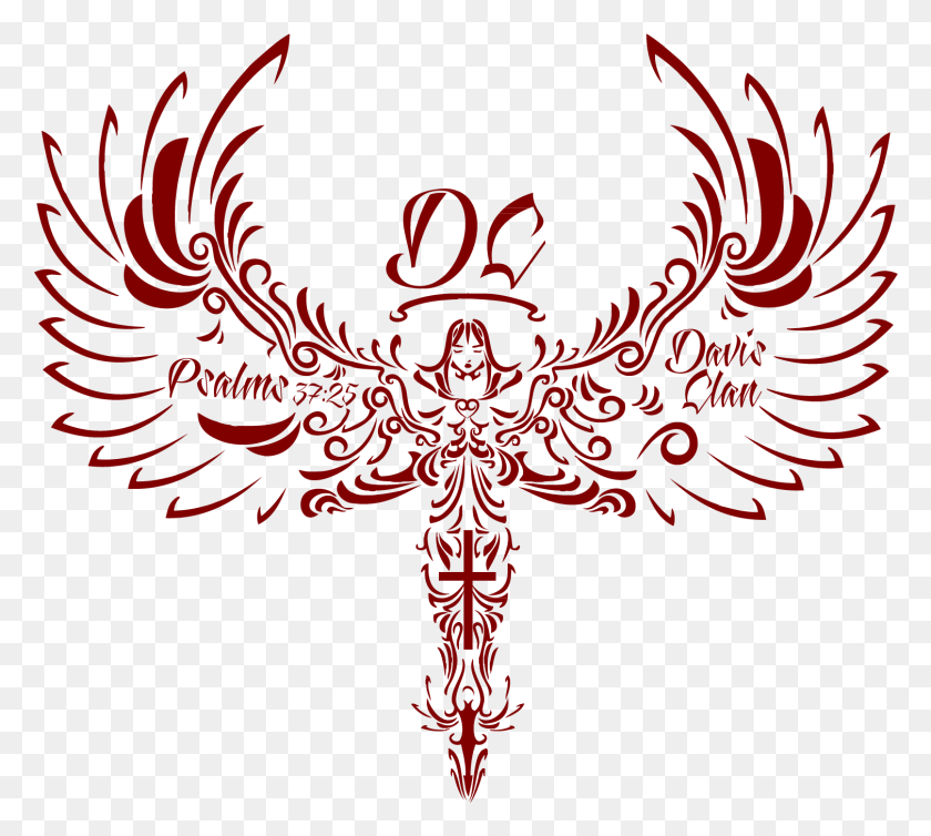 1507x1341 Davis Clan Crest Norse Mythology Symbols Valkyrie, Symbol, Emblem, Pattern Descargar Hd Png