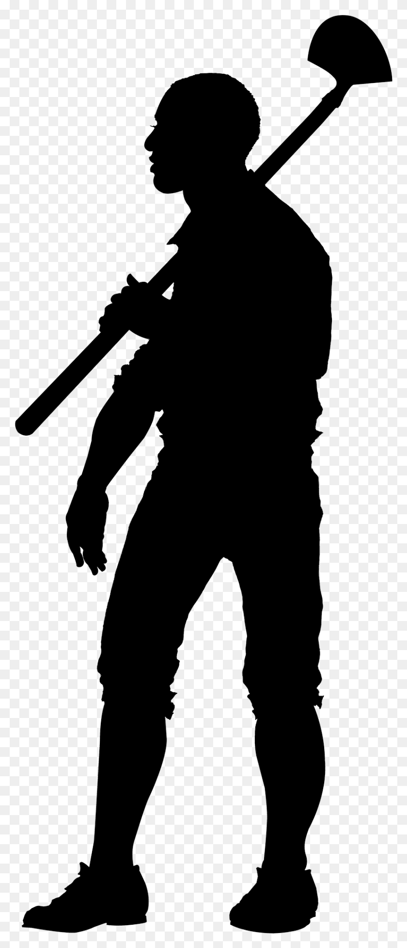824x2001 Davy Gray Runaway Slave Silhouette, Person, Human HD PNG Download