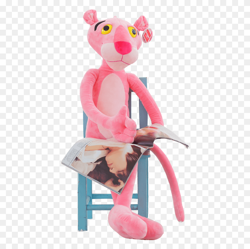 429x778 Dawa Pink Naughty Leopard Doll Plush Toy Pillow 520 Animal Figure, Person, Human HD PNG Download