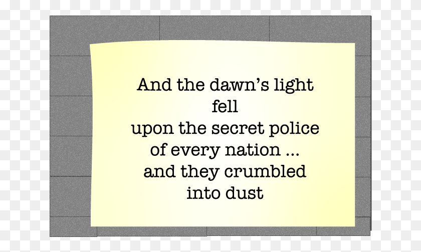 644x443 Dawn And The Secret Police Circle, Text, Business Card, Paper HD PNG Download
