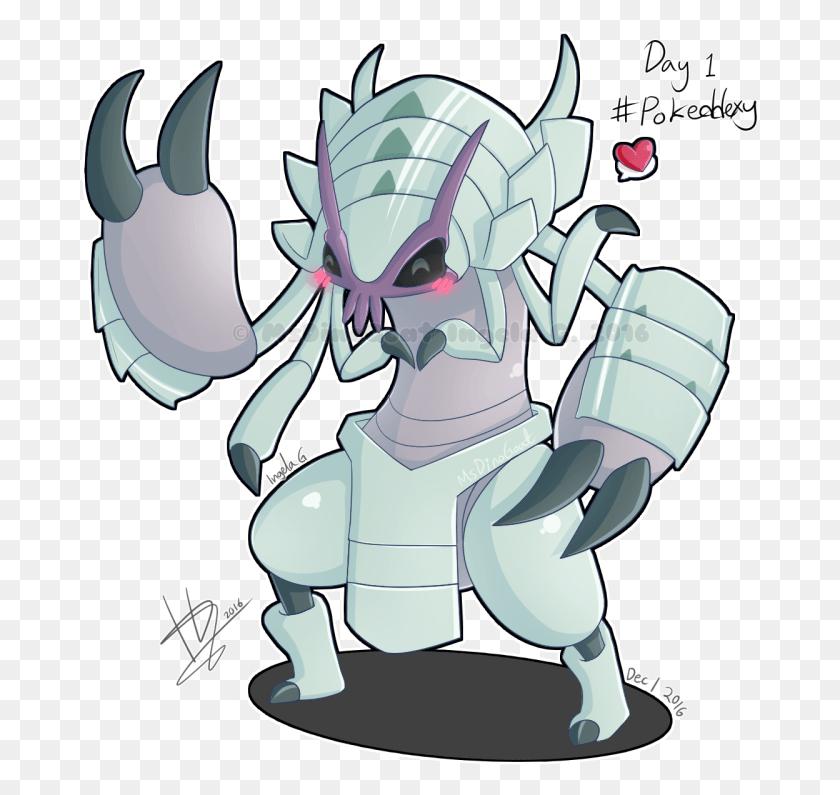 679x735 Día 1 Golisopod By Msdinogoat Cute Golisopod, Alien, Hook, Garra Hd Png