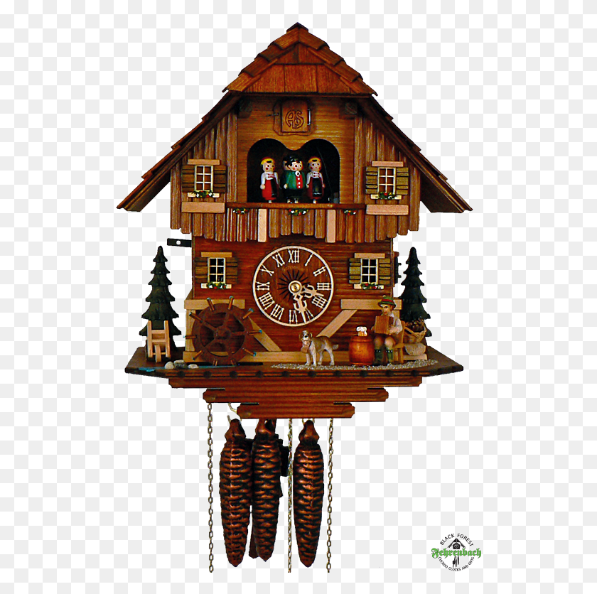515x776 Day Chalet With Accordion Player Cuckoo Clocks, Analog Clock, Clock, Clock Tower HD PNG Download