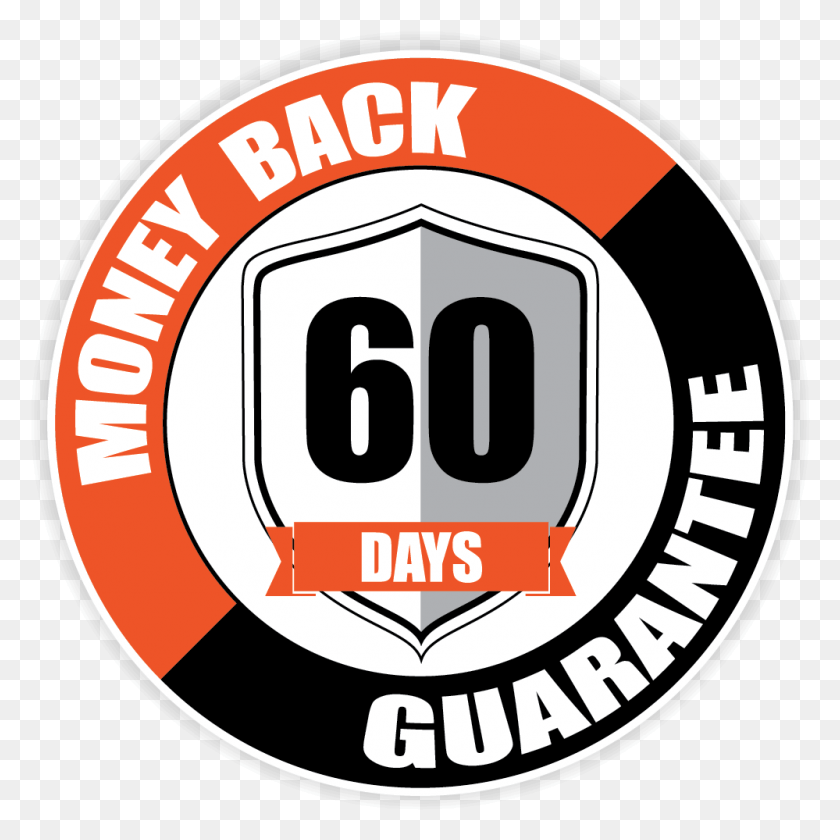 999x999 Day Challenge Money Back Guarantee Trampoline Parts, Label, Text, Logo Descargar Hd Png