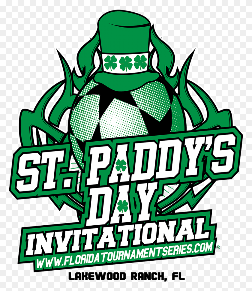 900x1050 Day Invitational St Paddy39s Day, Advertisement, Poster, Flyer HD PNG Download