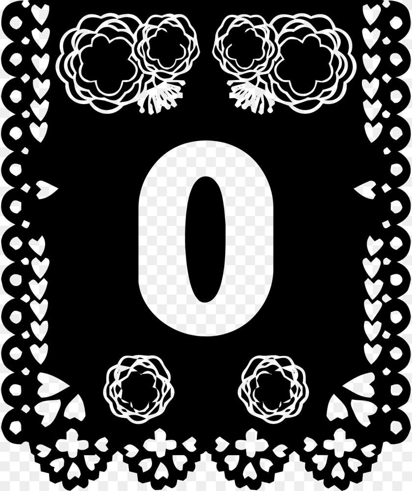 1613x1920 Day Of The Dead Clipart, Number, Symbol, Text, Flower Transparent PNG