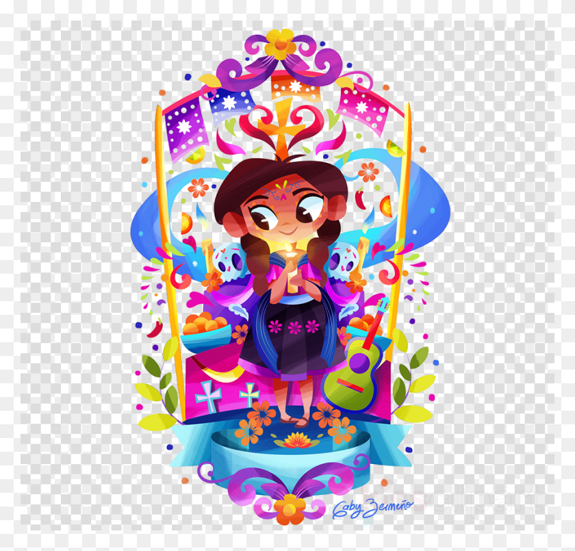 900x860 Day Of The Dead Clipart Mexico City Day Of The Dead, Graphics, Poster HD PNG Download