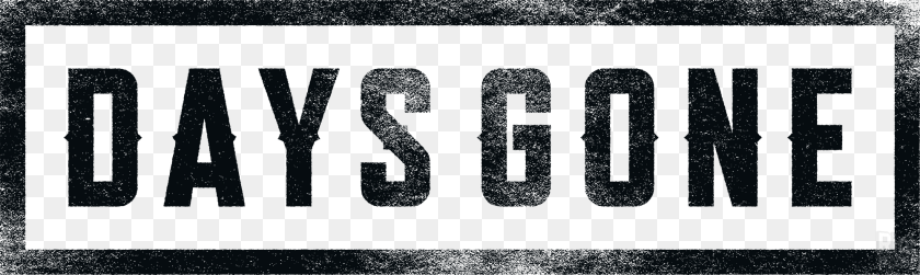 Days Gone Logo, Text, Green Clipart PNG