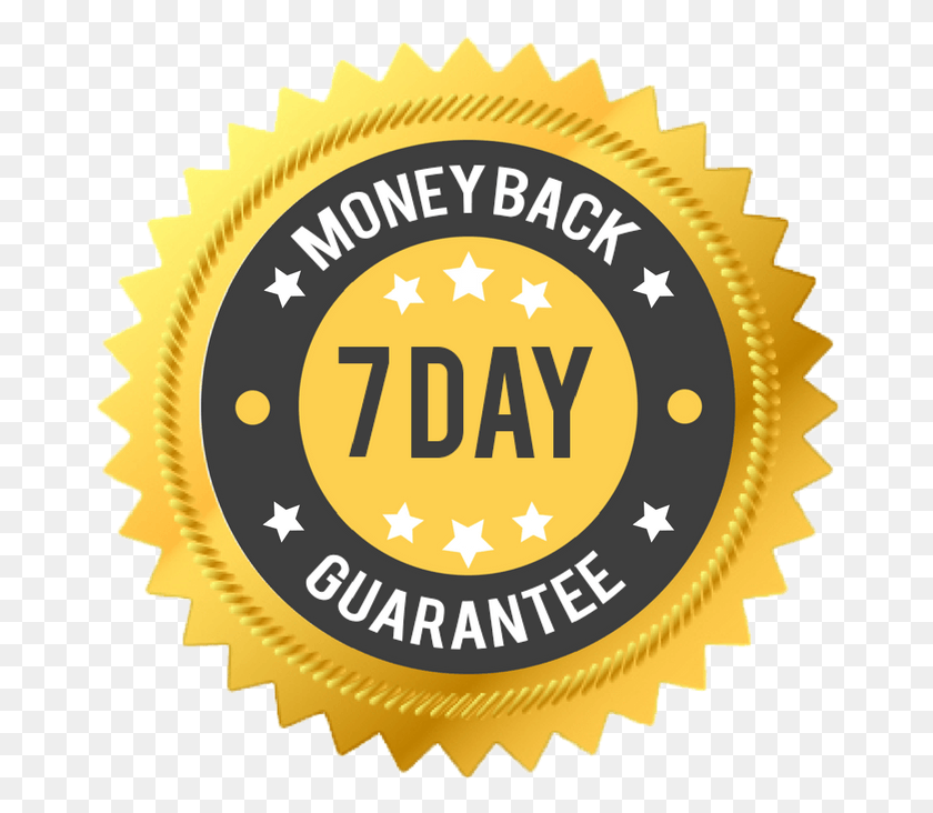 672x672 Days Money Back Guarantee, Label, Text, Poster HD PNG Download