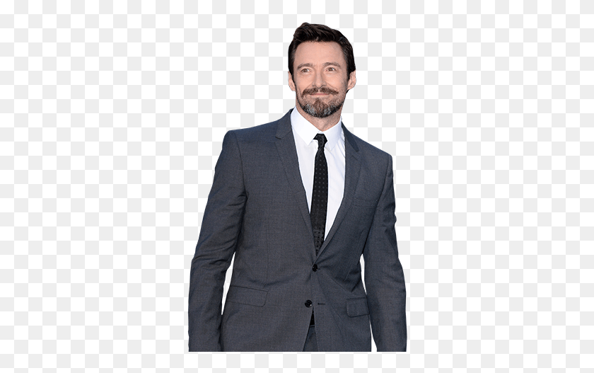 312x467 Days Of Future Past Vulture Hugh Jackman Grey Suit, Tie, Accessories, Accessory HD PNG Download