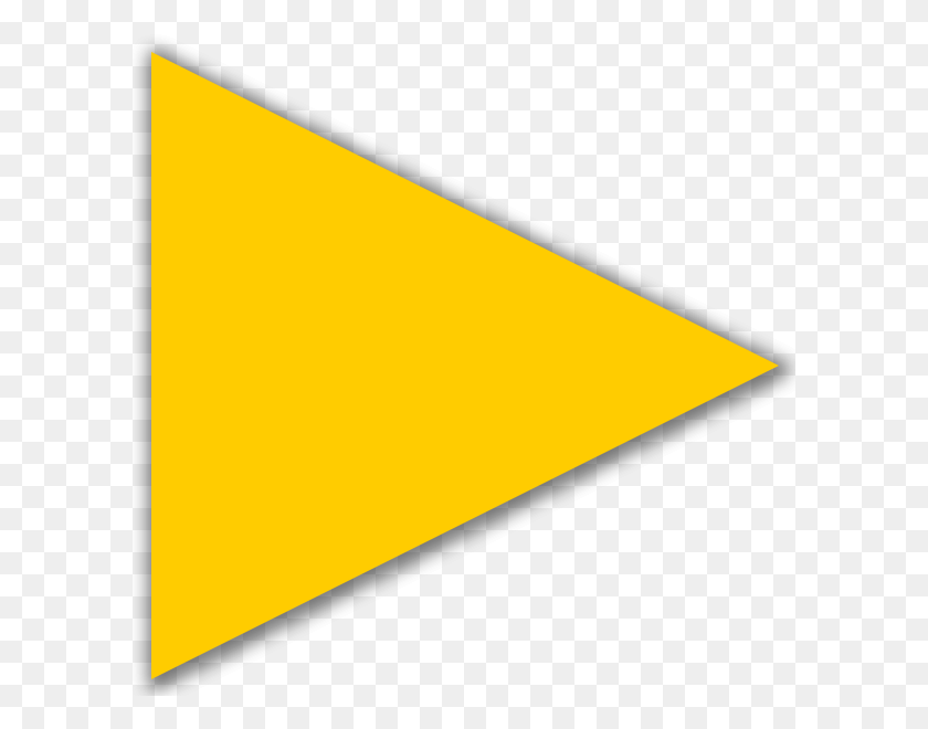 600x600 Days Of May Play Button Yellow Transparent, Triangle, Baseball Bat, Baseball HD PNG Download