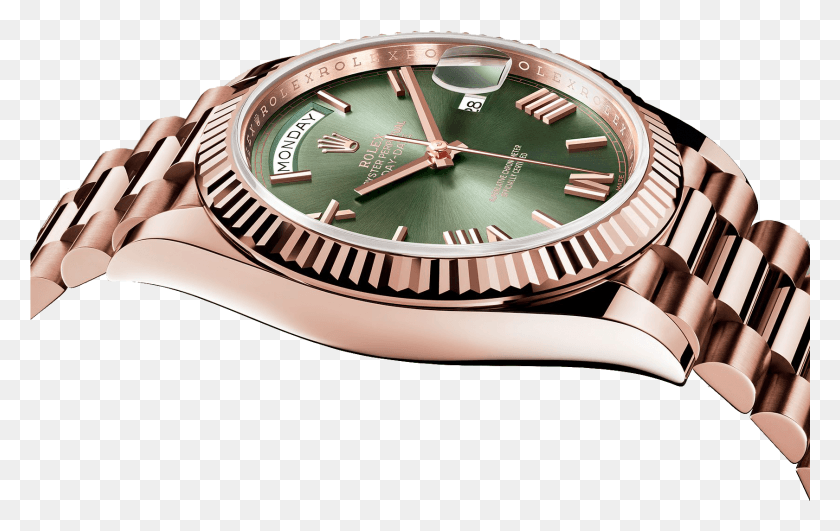 1681x1016 Daytona Datejust Malachite Watch Rolex Submariner Green Day Date Couple Eolex, Wristwatch HD PNG Download