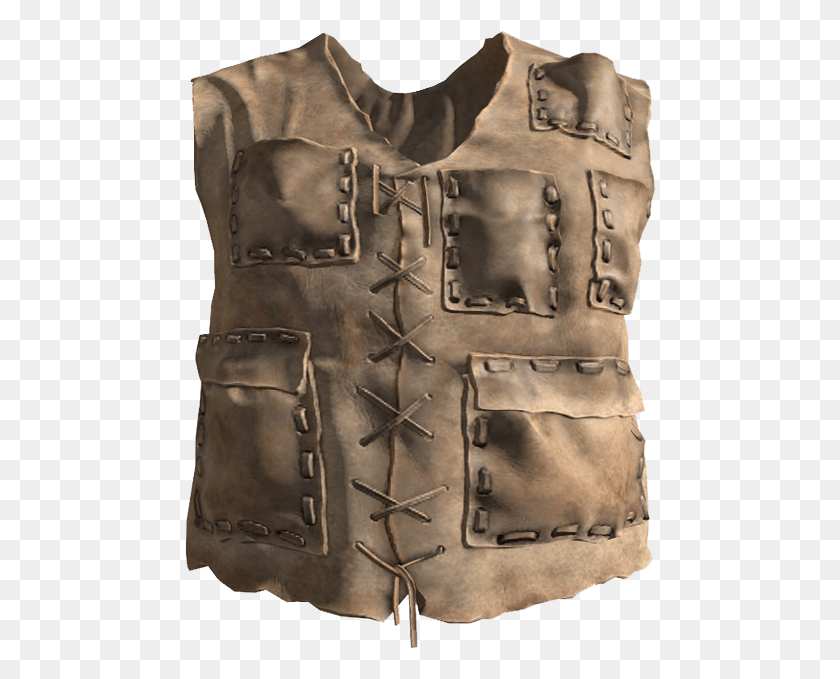 472x619 Dayz Leather Vest, Clothing, Apparel, Lifejacket HD PNG Download
