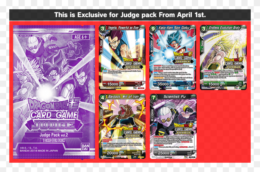 960x610 Dbs Cardgame Dragon Ball Super Card Game Judge Pack, Flyer, Poster, Paper HD PNG Download