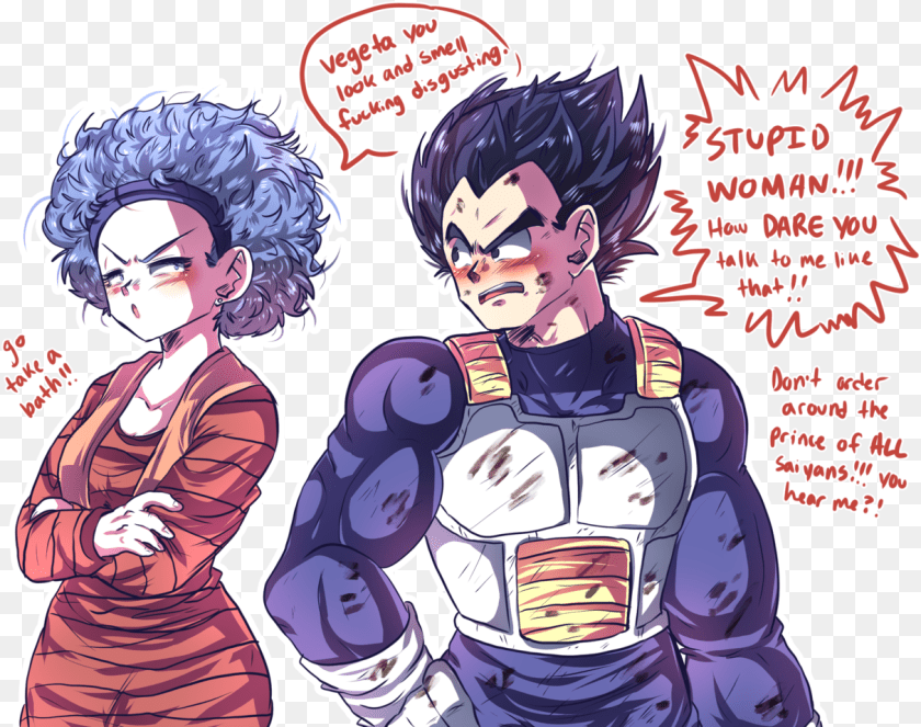 Dbs Vegeta X Bulma, Book, Comics, Publication, Adult Sticker PNG
