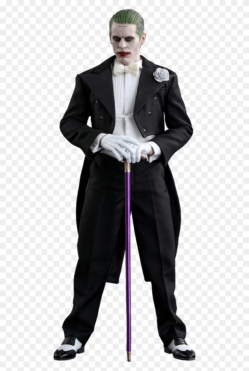 Dc Comics Отряд самоубийц The Joker Tuxedo Version Шестой отряд самоубийц Джокер Hot Toy Tuxedo, одежда, одежда, пальто HD PNG скачать