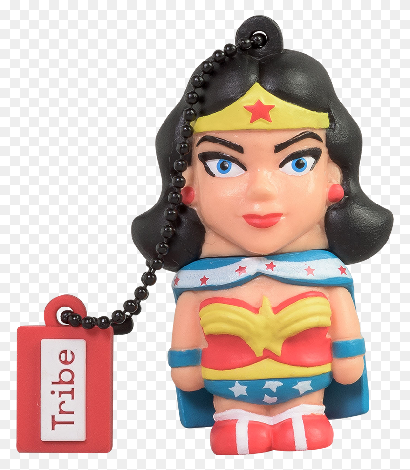 775x903 Dc Comics Wonder Woman 16 Gb Usb Flash Drive Tribe Dc Comics Wonder Woman Usb Flash Disk, Doll, Toy, Person HD PNG Download