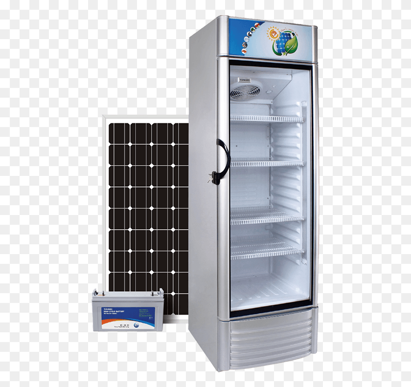 467x732 Dc Compressor Solar Inverter Refrigerator Rc Bd100 Refrigerator, Appliance, Door, Oven HD PNG Download