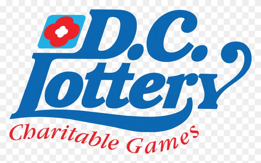 2260x1355 Dc Lottery Logo Transparent Transparent Dc Lottery Logo, Alphabet, Text, Word HD PNG Download