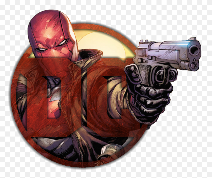 1313x1085 Dc Red Hood Logo By Thestrangeeli, Person, Human HD PNG Download