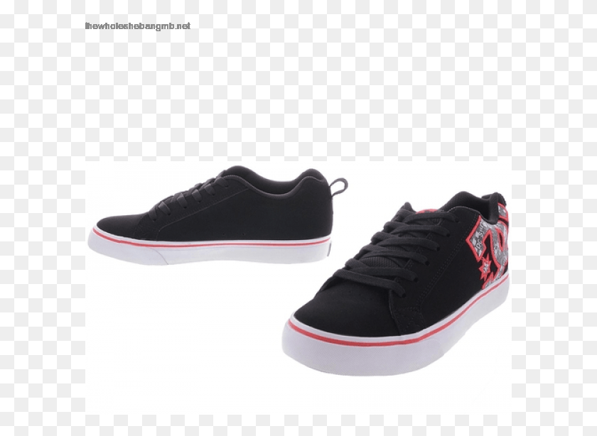 601x554 Dc Shoes Court Vulc Se Skate Shoe, Footwear, Clothing, Apparel HD PNG Download