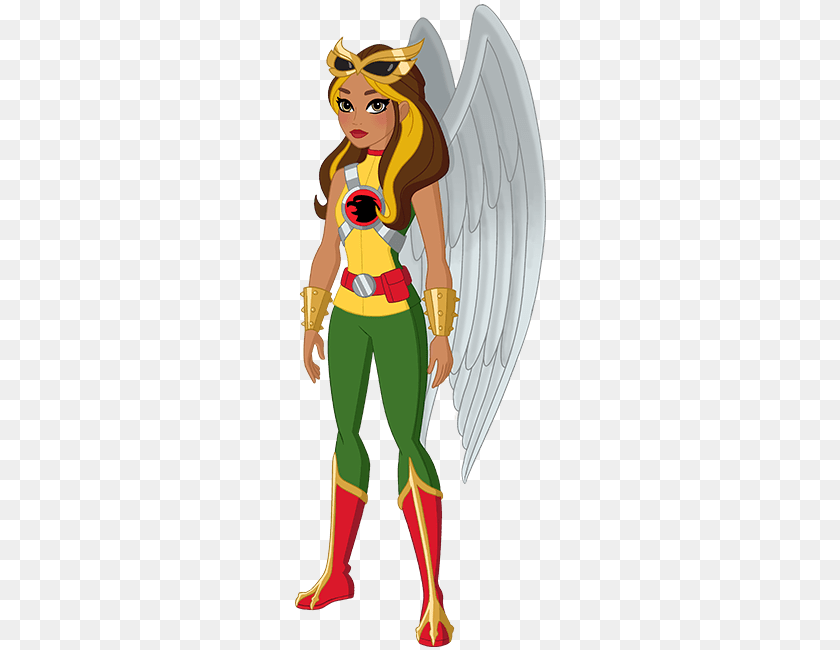 600x650 Dc Super Hero Girls Hawkgirl, Person, Face, Head, Cartoon Transparent PNG