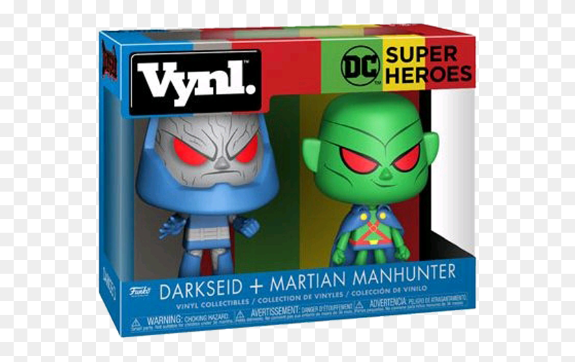 563x469 Dc Super Heroes Vinyl Martian Manhunter Darkseid, Toy, Pez Dispenser, Advertisement HD PNG Download