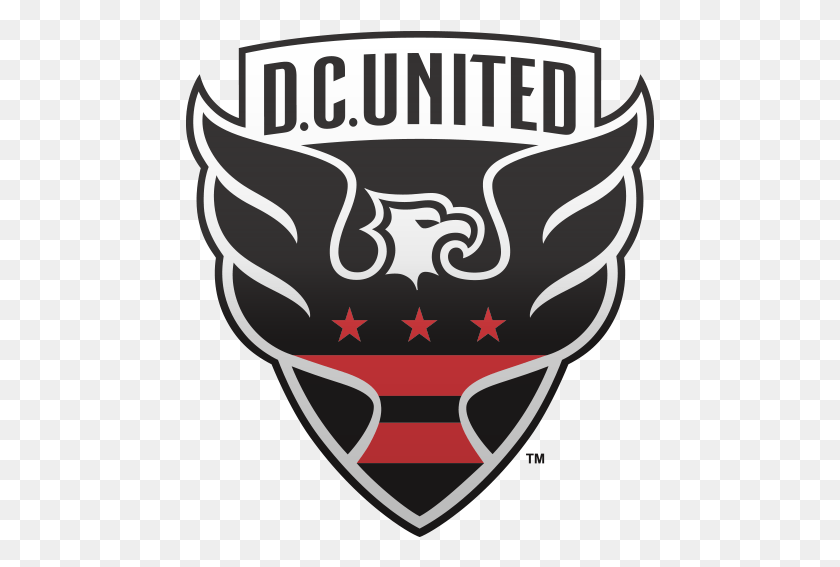 469x507 Dc United Logo, Symbol, Trademark, Glass HD PNG Download