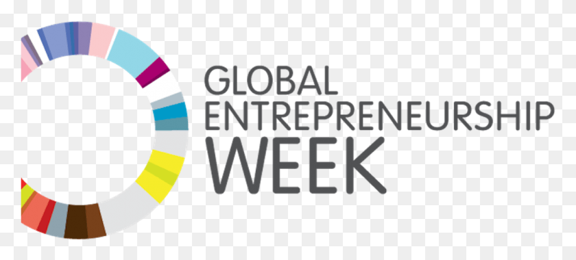 1096x450 Dcm Mark Johnson Global Entrepreneurship Week, Logo, Symbol, Trademark HD PNG Download