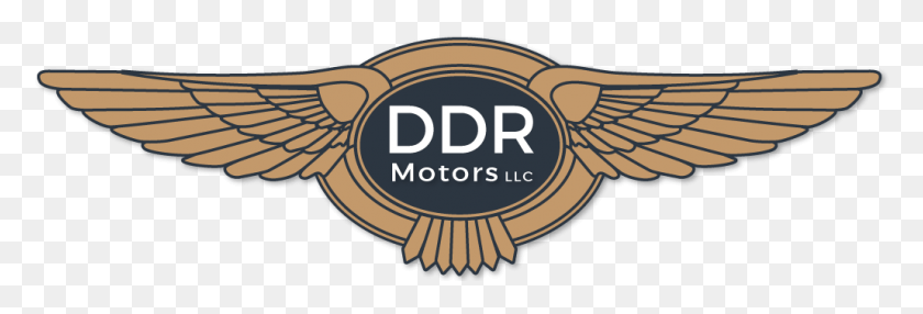 1028x299 Ddr Motors Llc Emblem, Logo, Symbol, Trademark HD PNG Download