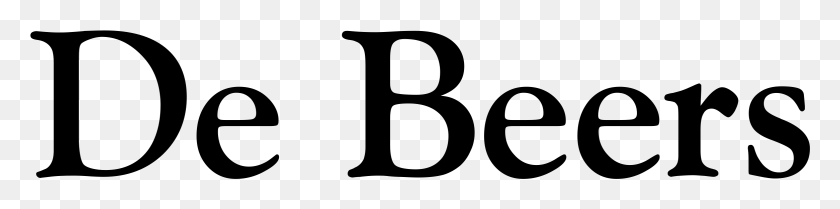 2331x447 Логотип De Beers Прозрачный Логотип De Beers, Серый, Мир Варкрафта Png Скачать